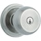 Brinks Commercial Brinks Push Pull Rotate Stafford Satin Nickel Single Cylinder Lock KW1 1.75 in. 23001-119 - alternate 3